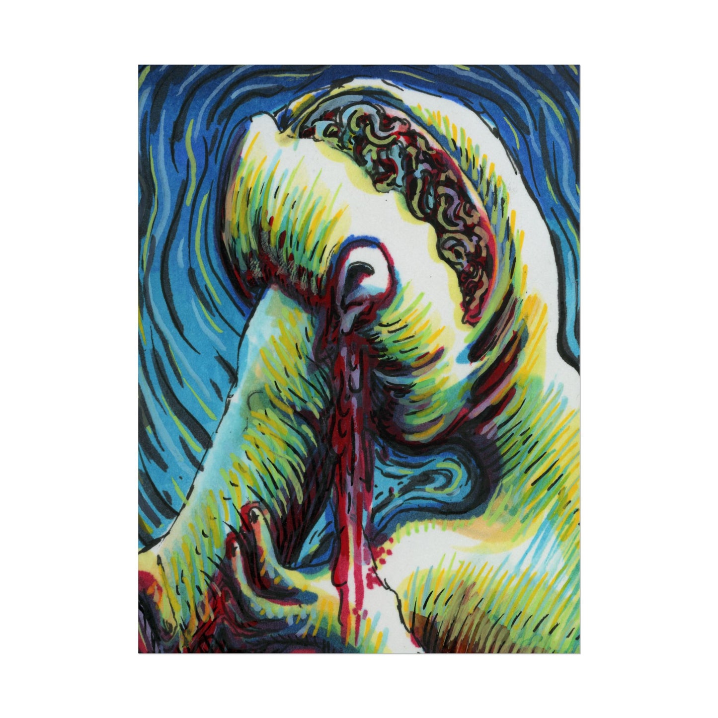 "Face Sludge Slam" poster