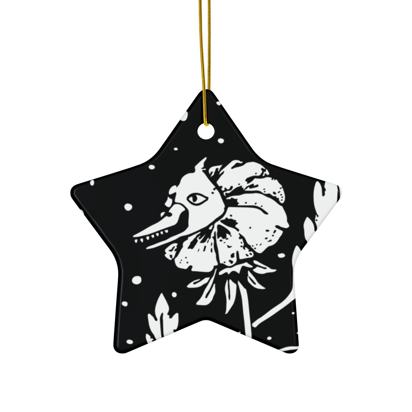 Ceramic Ornaments - Flower Cannibal