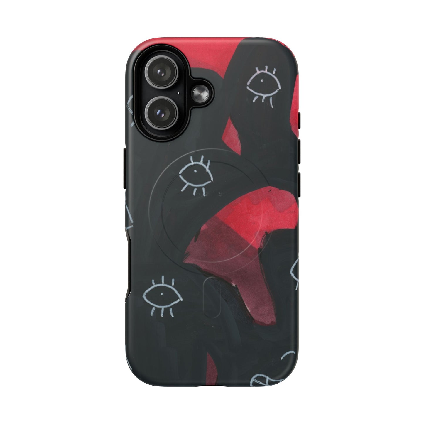 Eyeball Rage Tough Magnetic Cases
