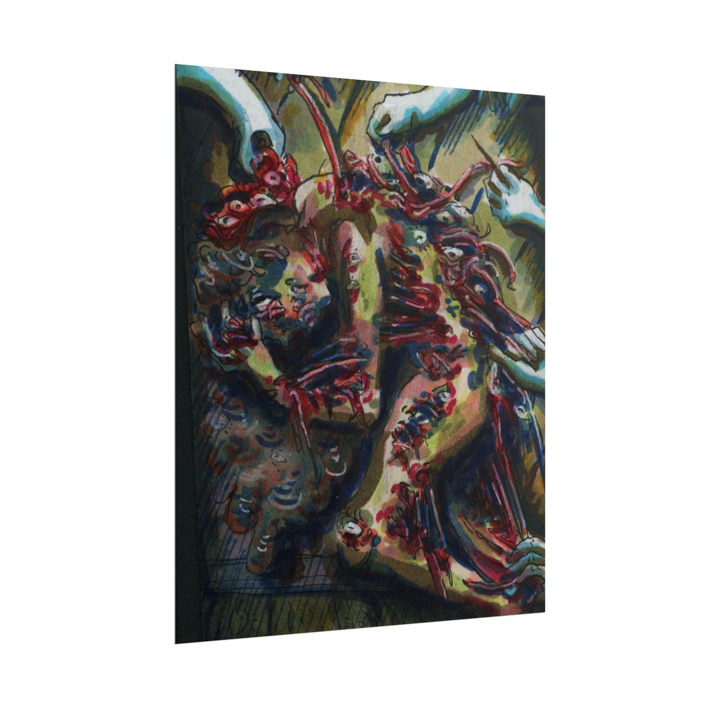 "Flesh Prison" poster