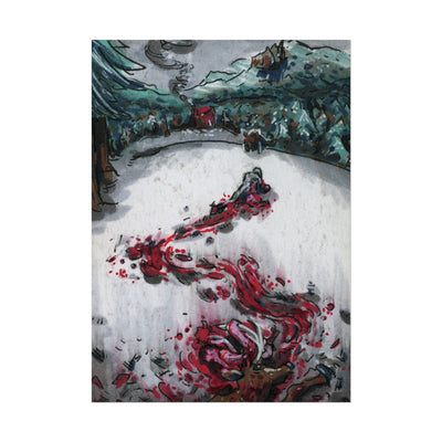 "Bloody Snow" poster