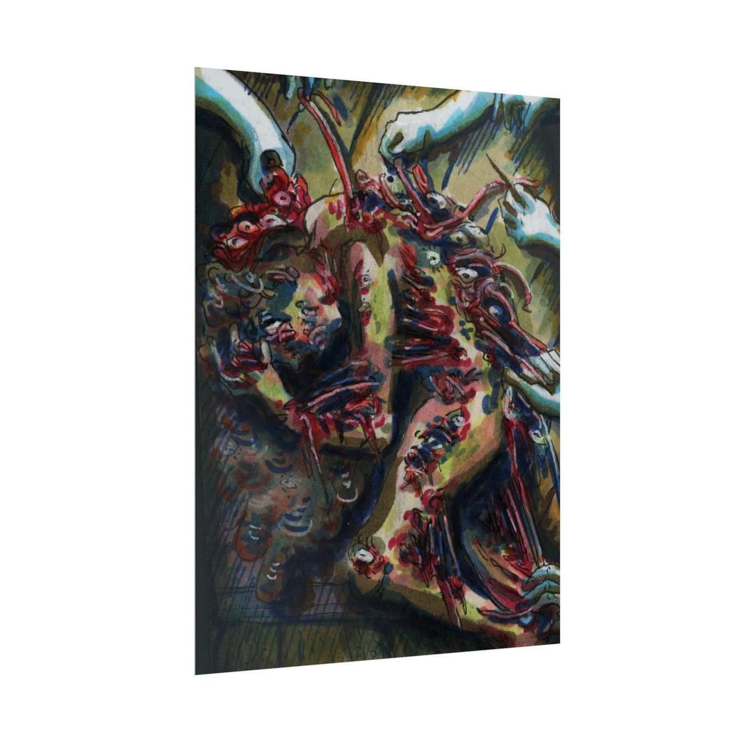 "Flesh Prison" poster