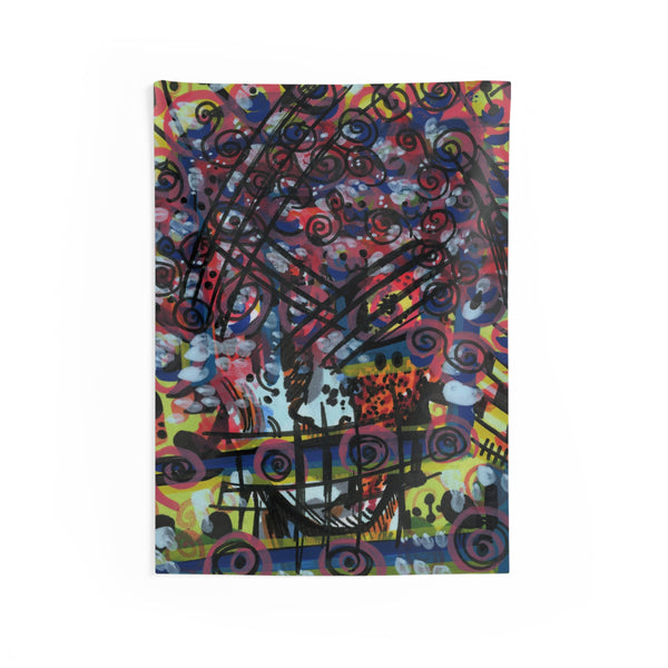 Flower Power Indoor Wall Tapestry