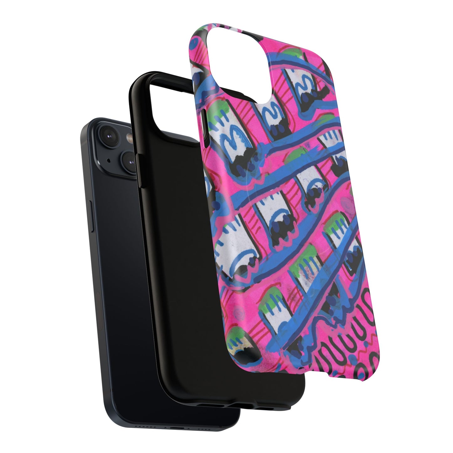 Pink Blast Tough Magnetic Case