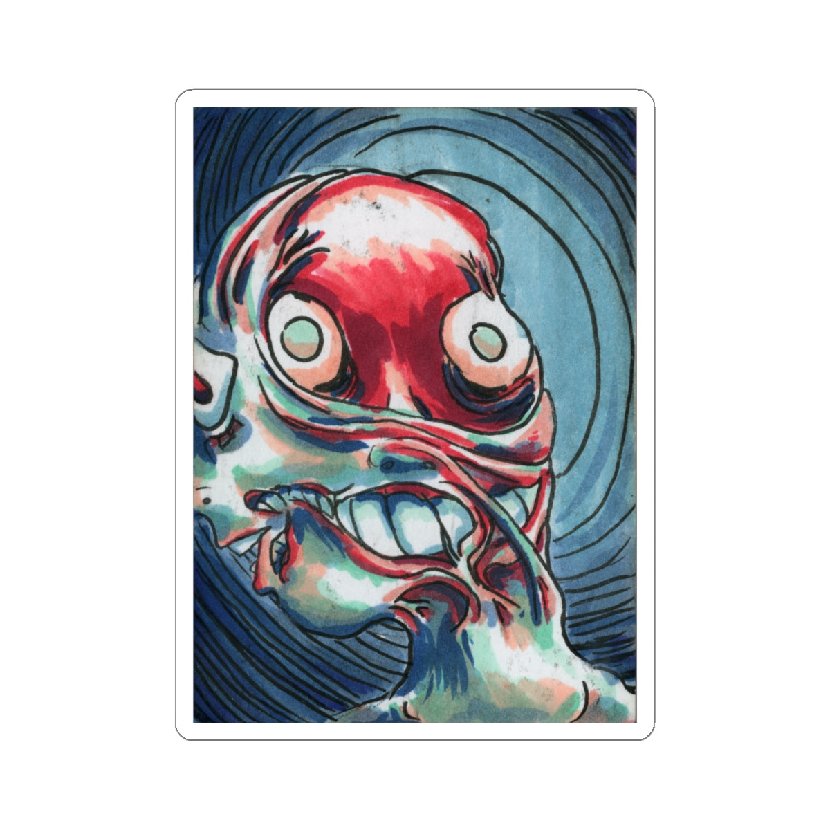 "Prolonged Eye Contact" sticker