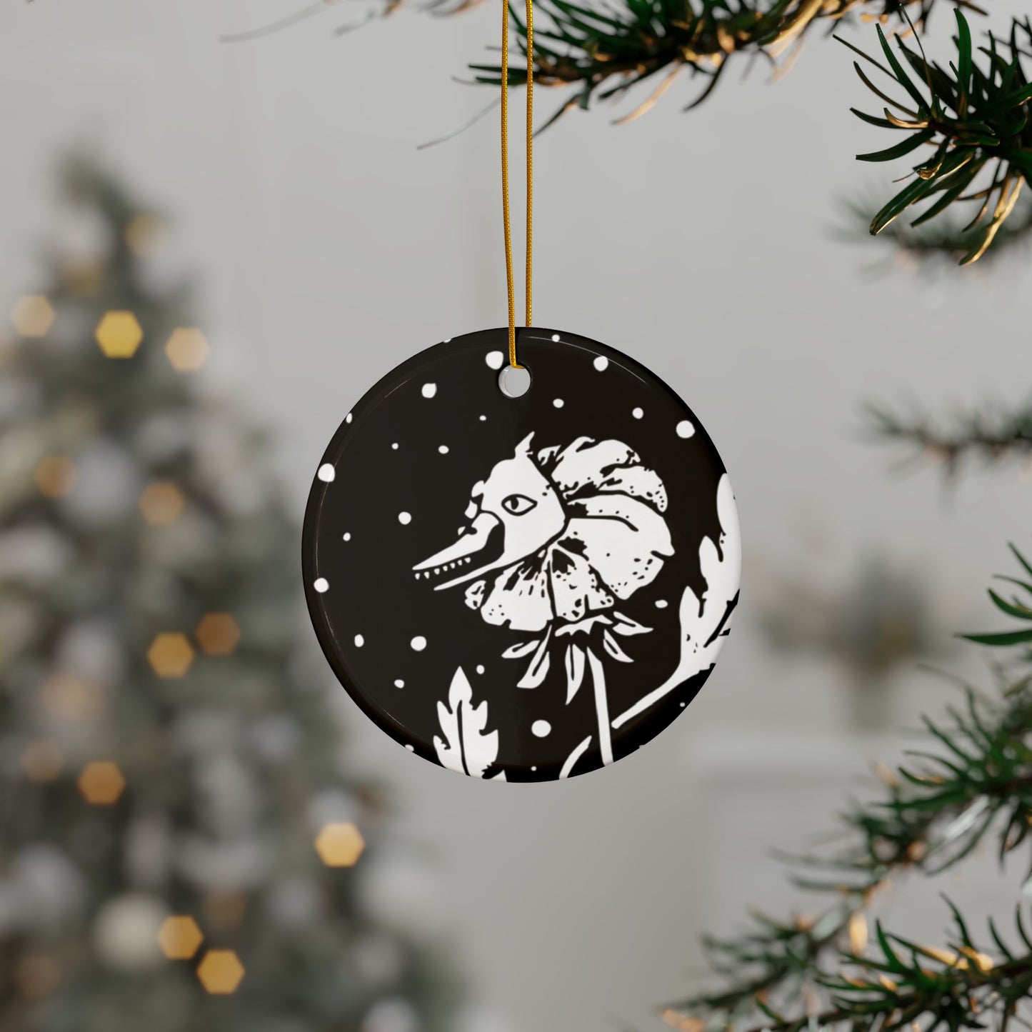 Ceramic Ornaments - Flower Cannibal