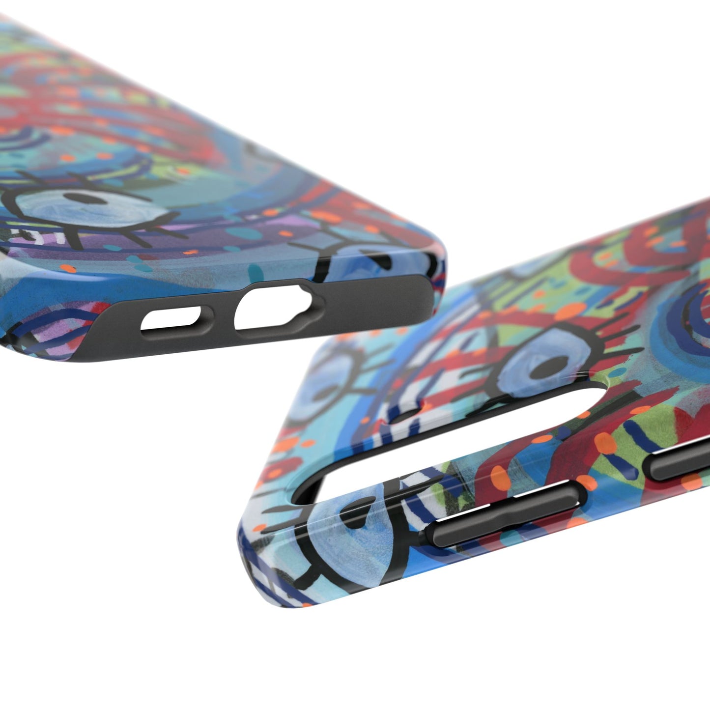 Eyeball Attack Tough Phone Cases