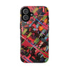 Abstracted Scraps Tough Magnetic Cases