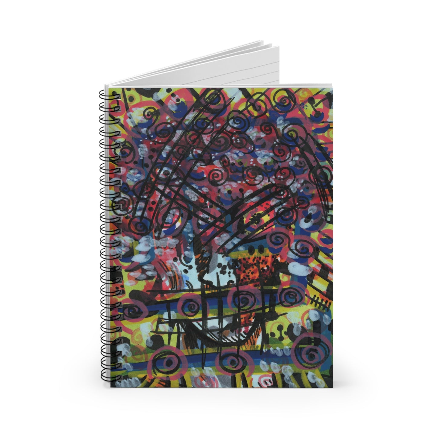 Flower Power Spiral Notebook - Ruled Line