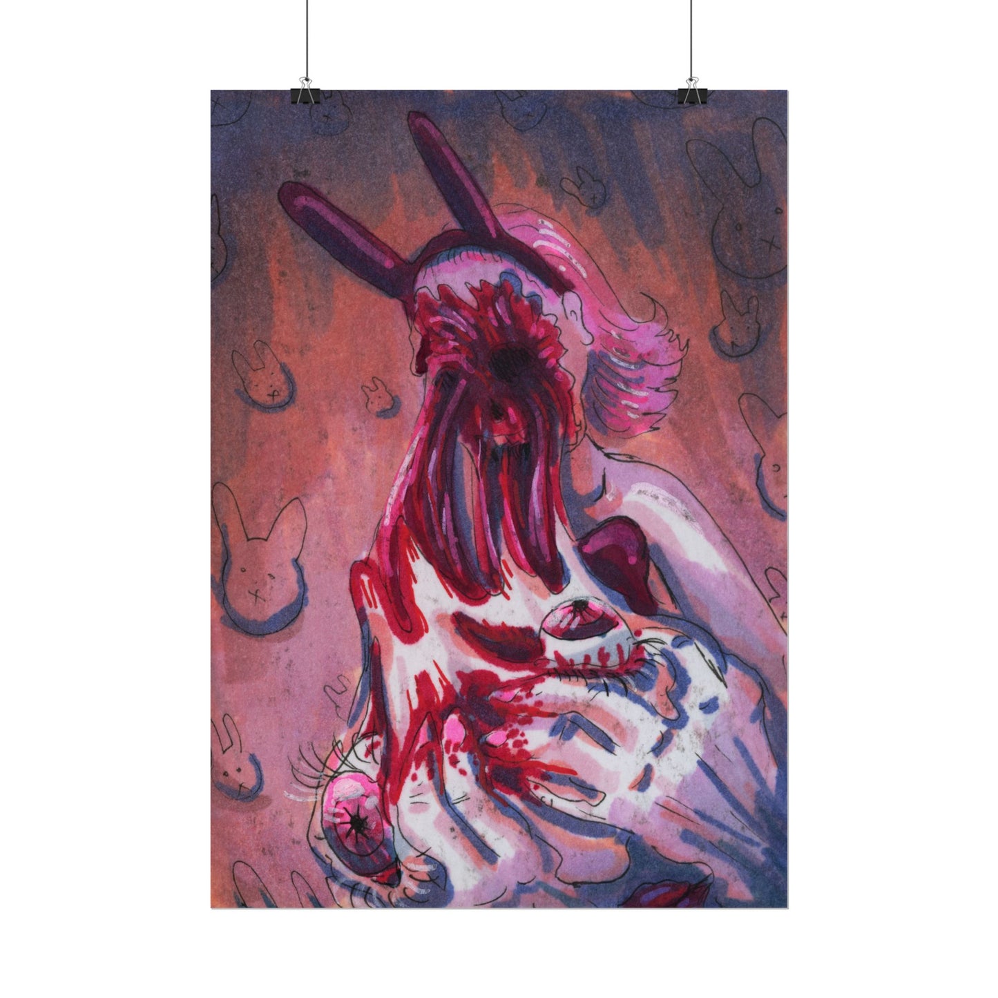 "Face Ripped Off" poster