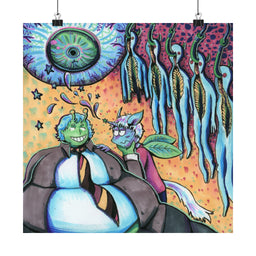 Nevets and Twinkle Matte Vertical Poster