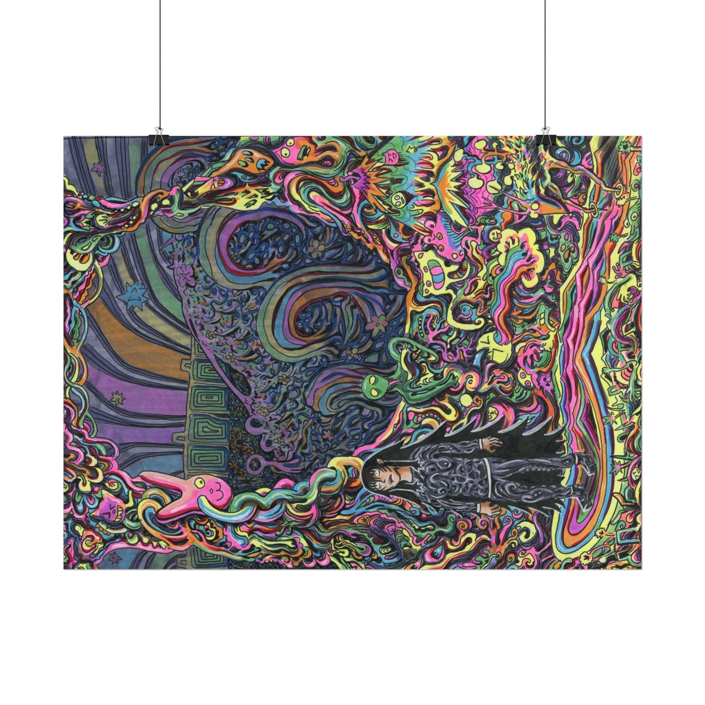 "Welcome to Floofle World" Print