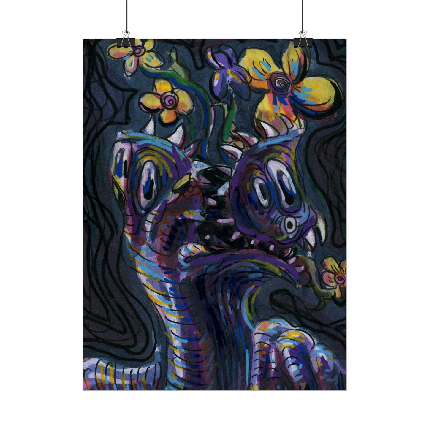 "Flower Friend" poster