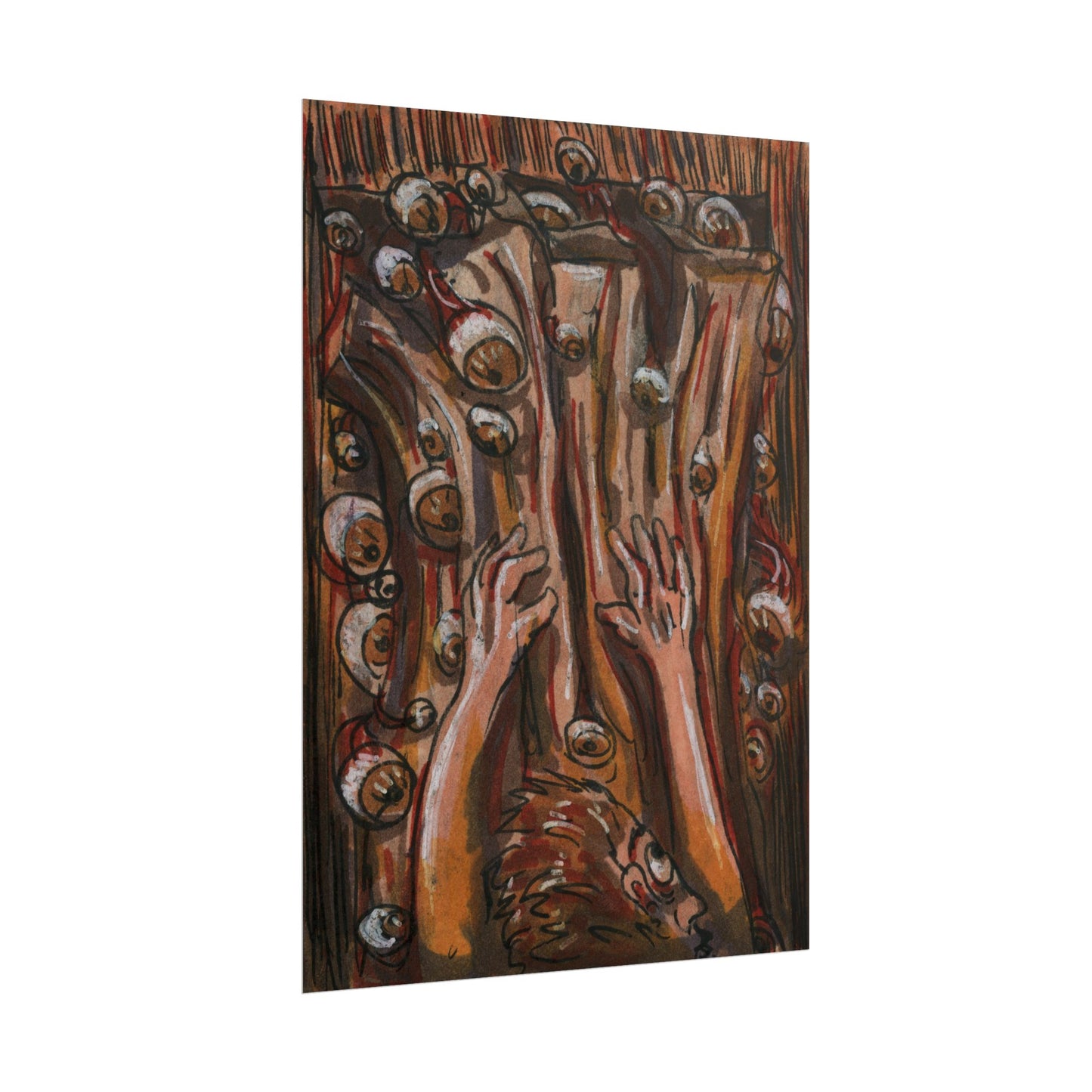 "Quit Staring" poster