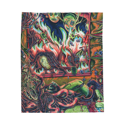 Velveteen Plush Blanket - Early Bird