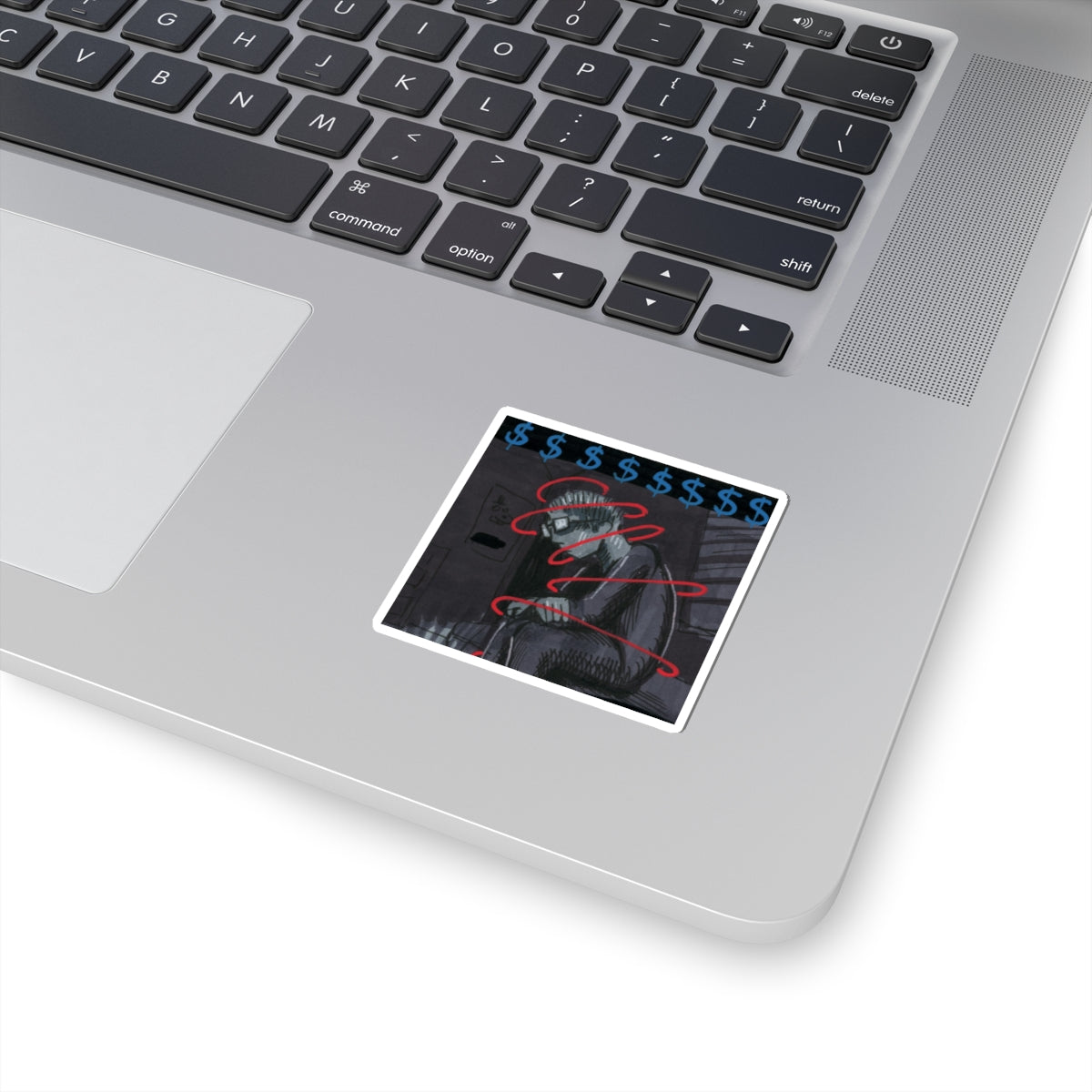 Money on my Mind Kiss-Cut Sticker
