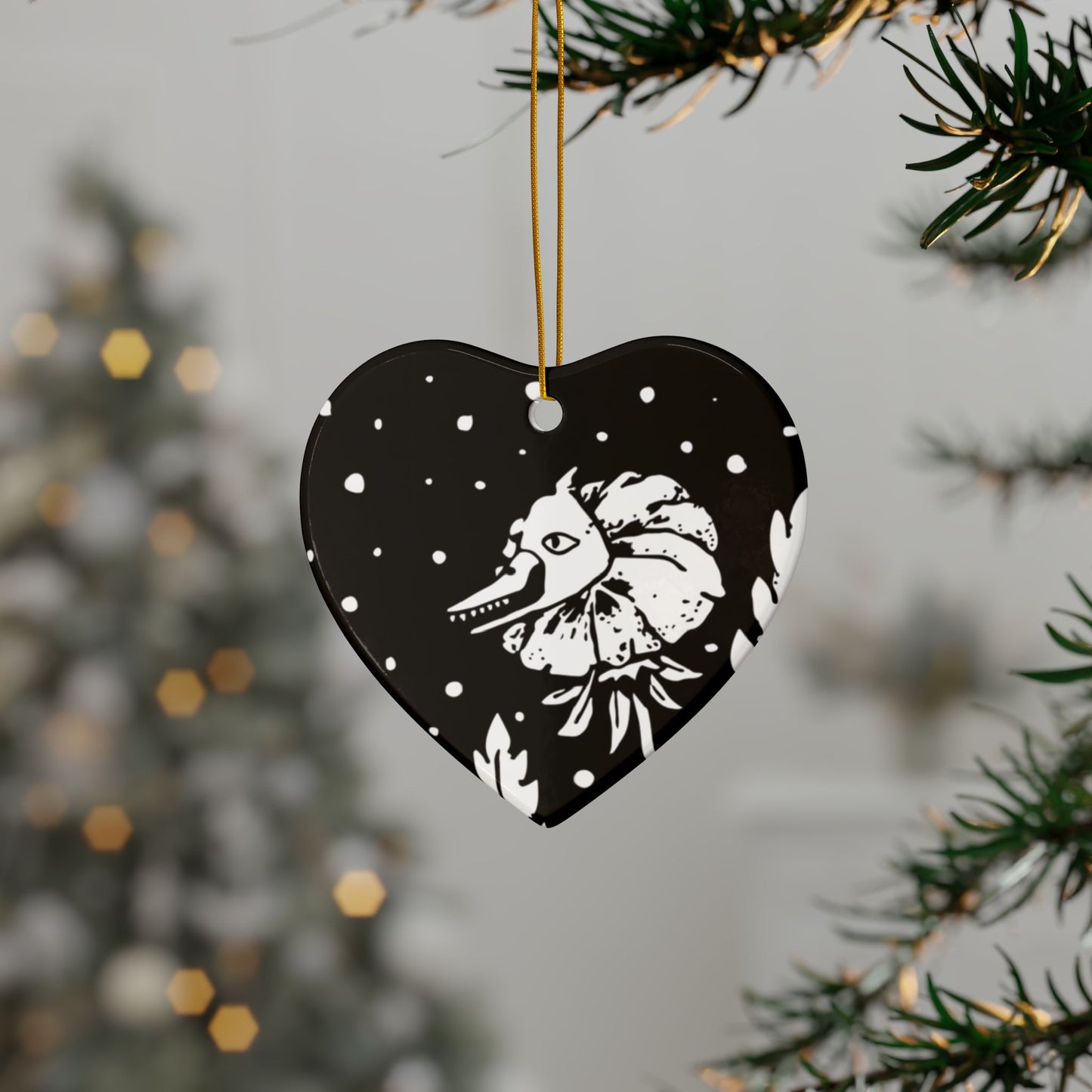 Ceramic Ornaments - Flower Cannibal