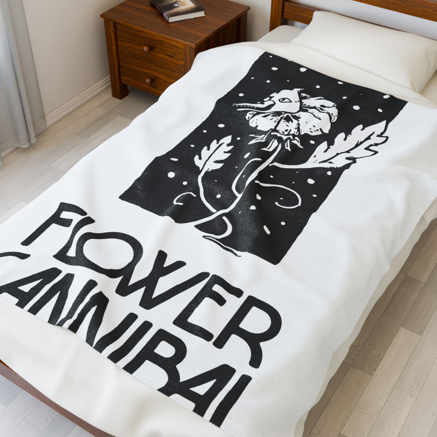Plush Blanket - Flower Cannibal