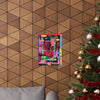 Abstracted Demon Matte Vertical Poster