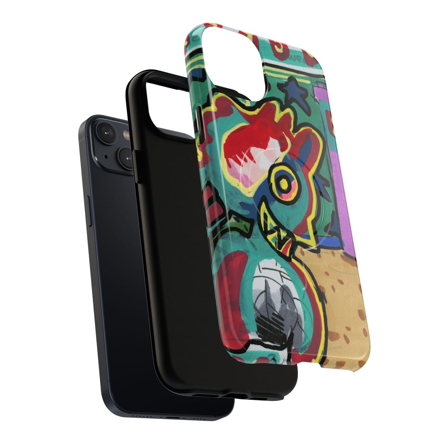 Smiley Creature Tough Magnetic Cases