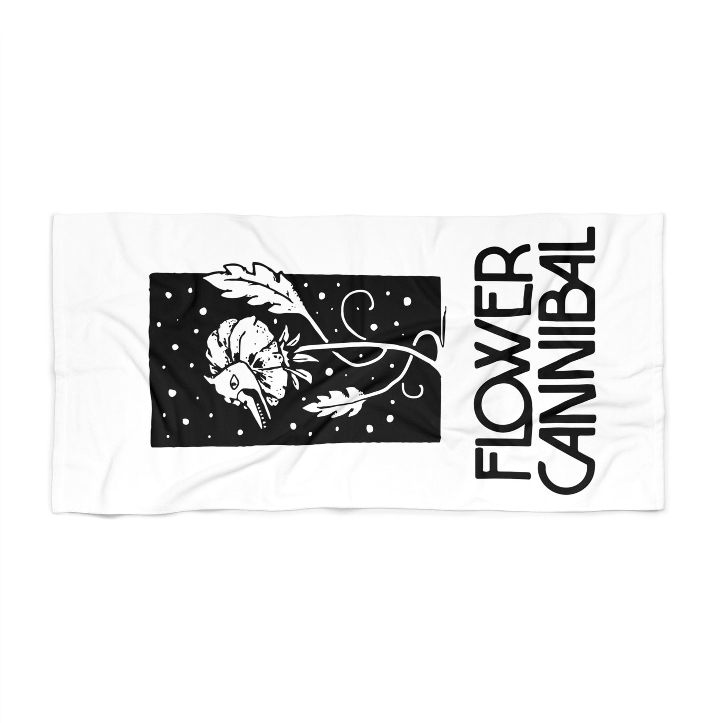 Beach Towel - Flower Cannibal