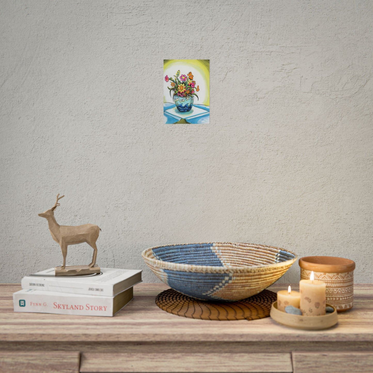 "Flower Vase" poster