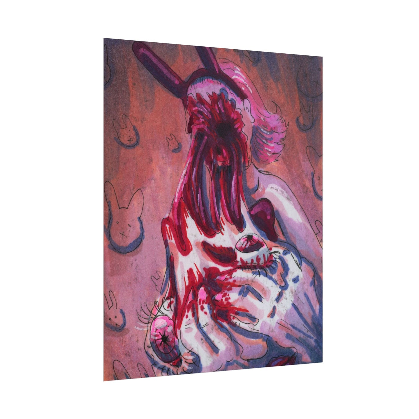 "Face Ripped Off" poster