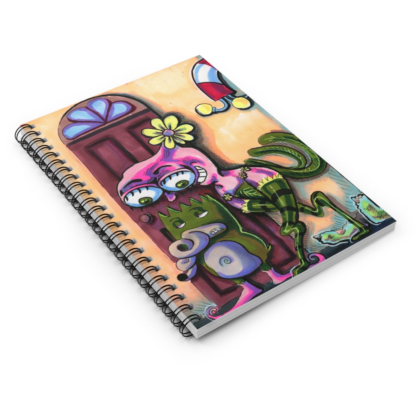 Nick and Penelope Spiral Notebook - Ruled Line
