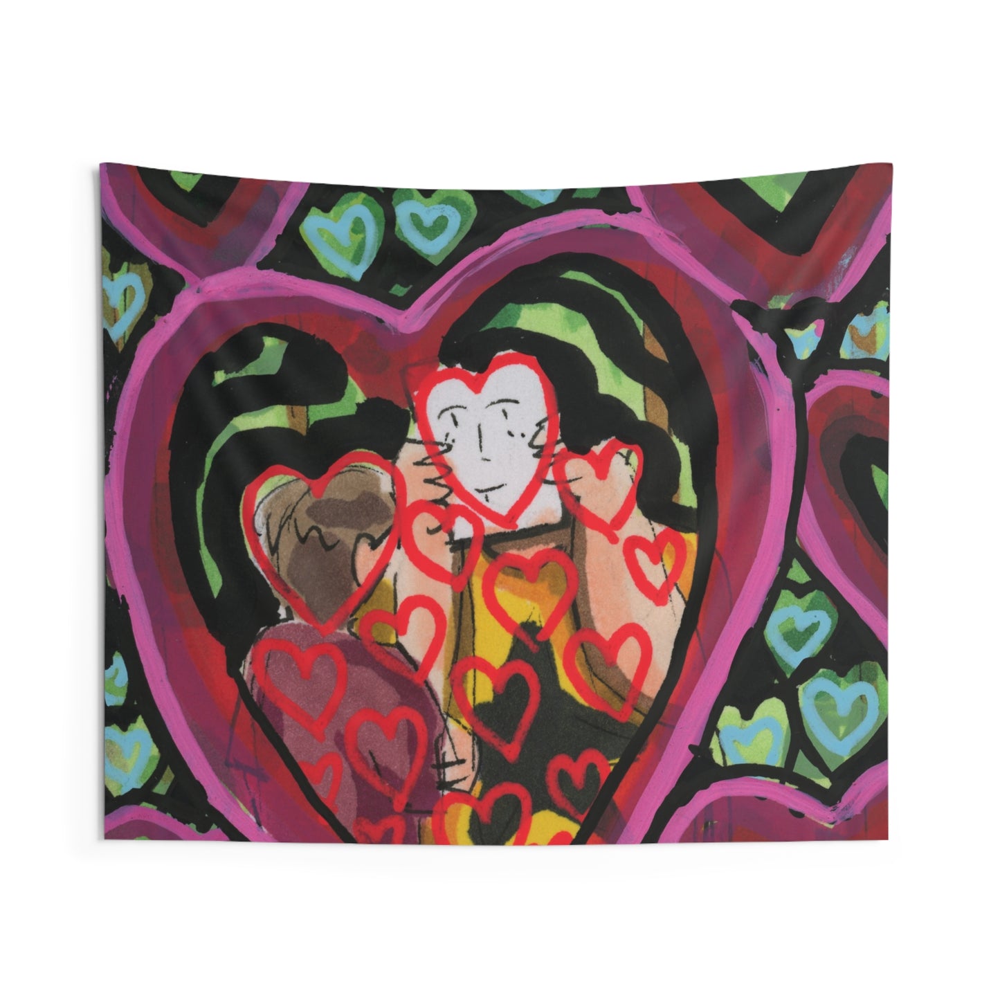 Toxic Love Indoor Wall Tapestry