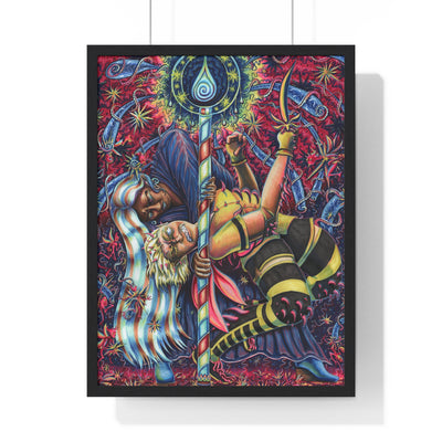 Framed Poster - Sister Duel