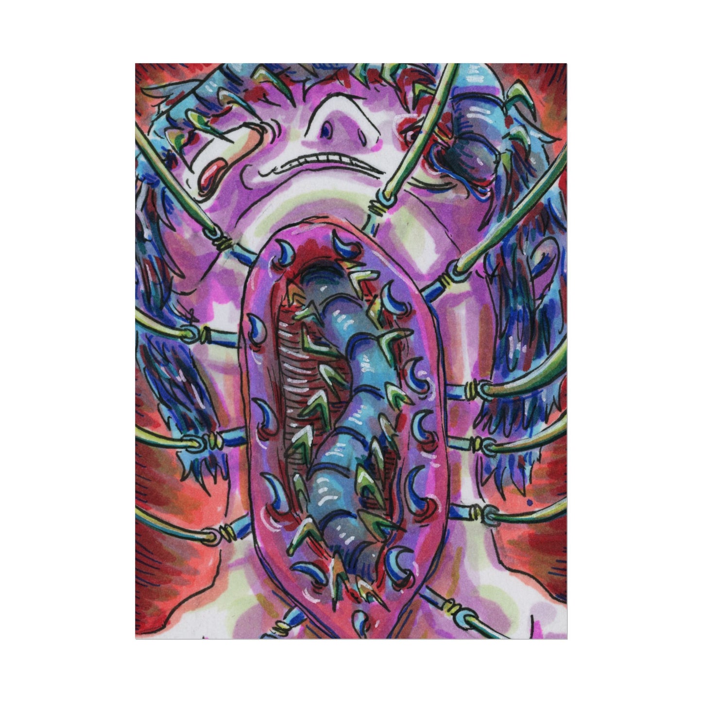 "Centipede Neck" poster