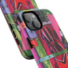 Abstracted Demon Tough Magnetic Cases