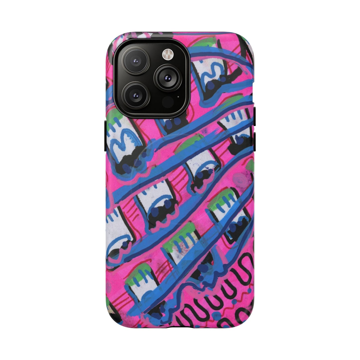 Pink Blast Tough Magnetic Case