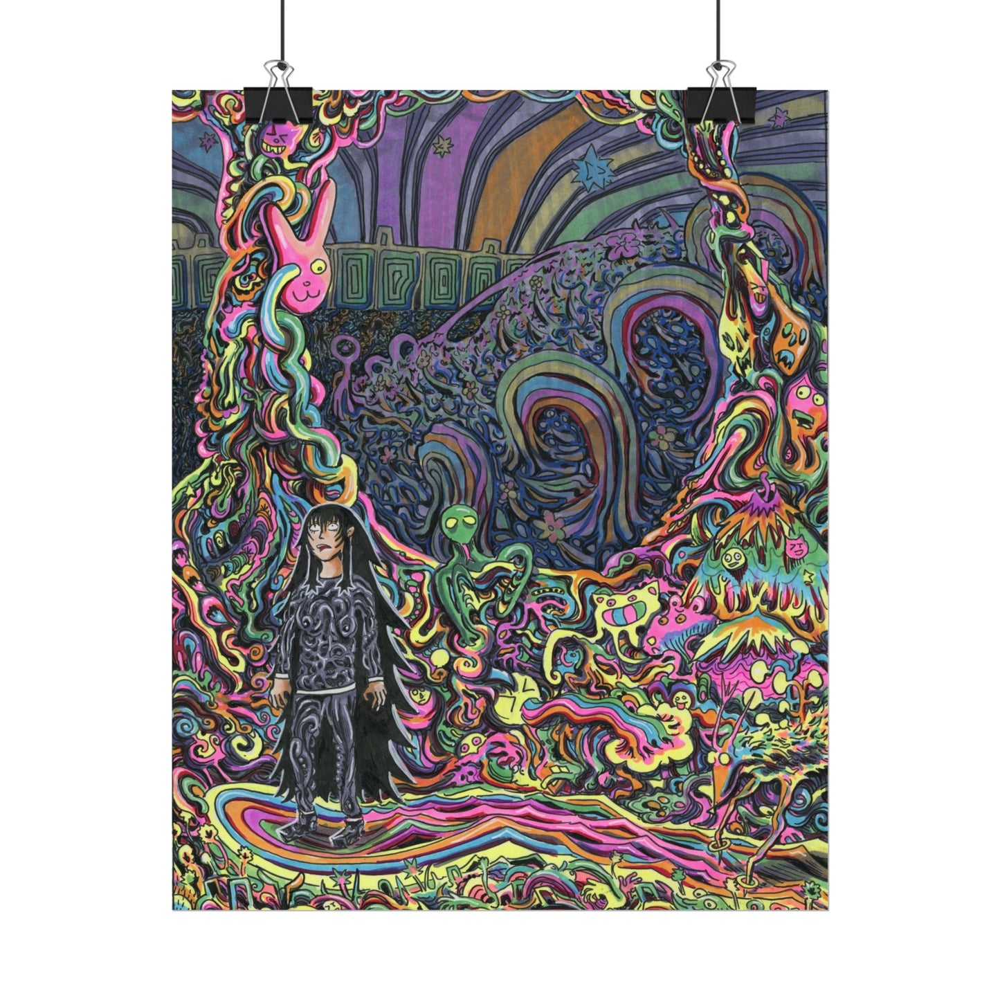 "Welcome to Floofle World" Print