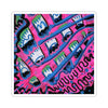 Pink Blast Kiss-Cut Sticker
