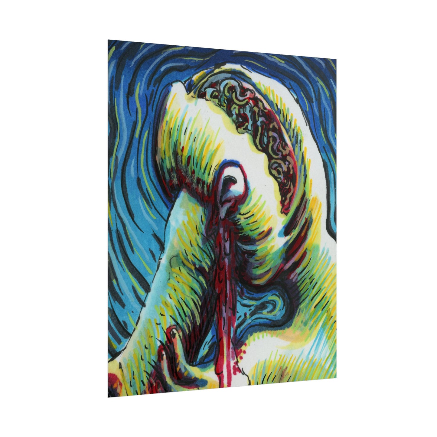 "Face Sludge Slam" poster