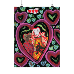 Toxic Love Matte Vertical Poster