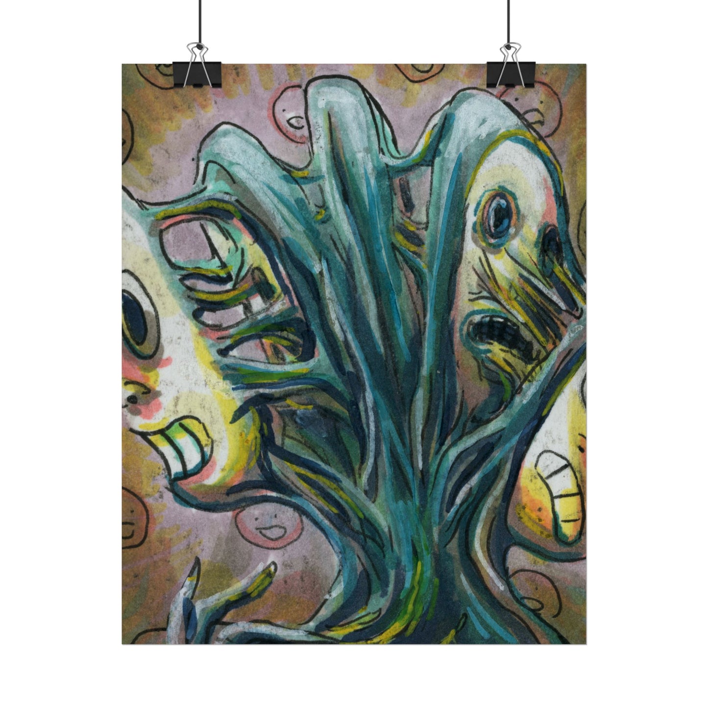 "Multiple Faces" poster