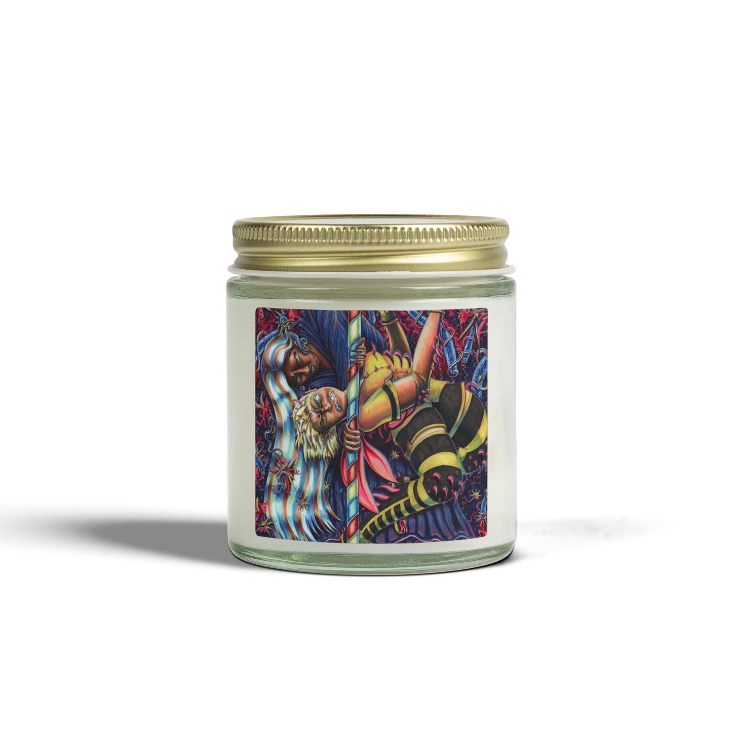 Coconut Apricot Wax Candle - Sister Duel