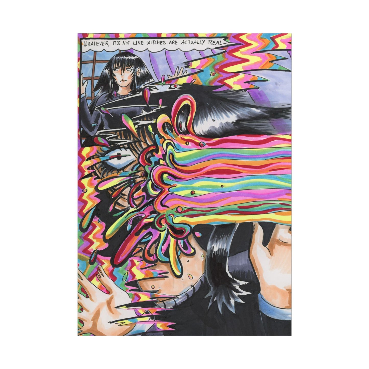 "Witches are real!?" Print