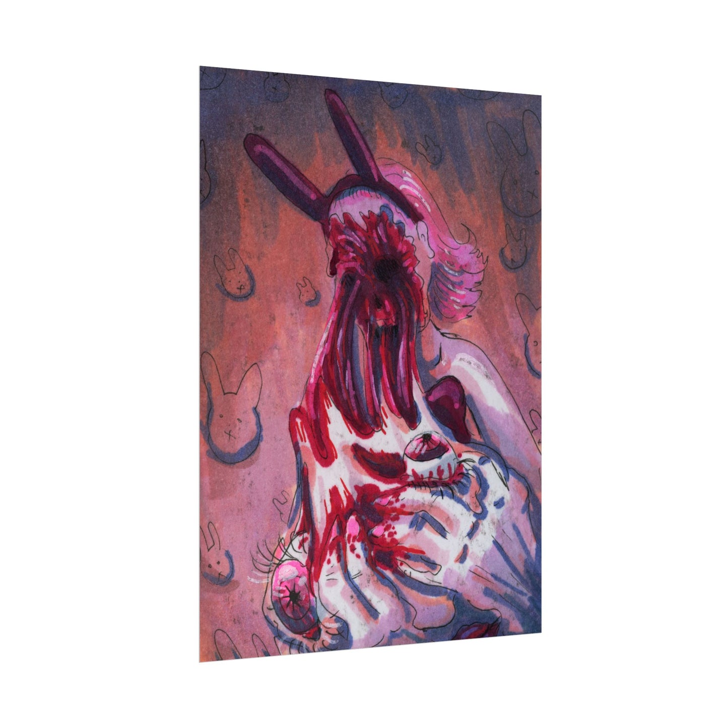 "Face Ripped Off" poster