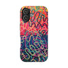 Colorful Squiggly Lines Tough Phone Cases