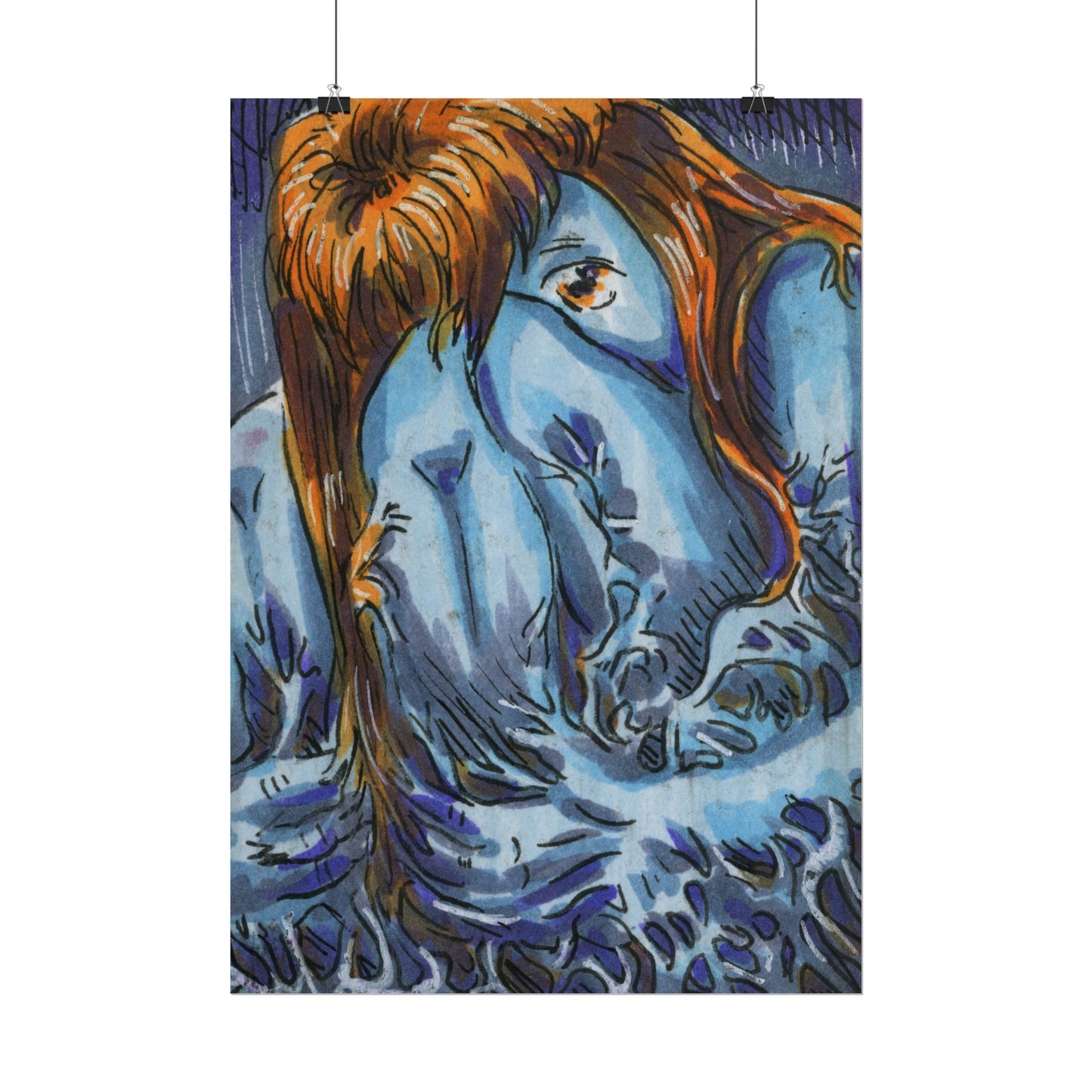 "Chronically Shy" poster