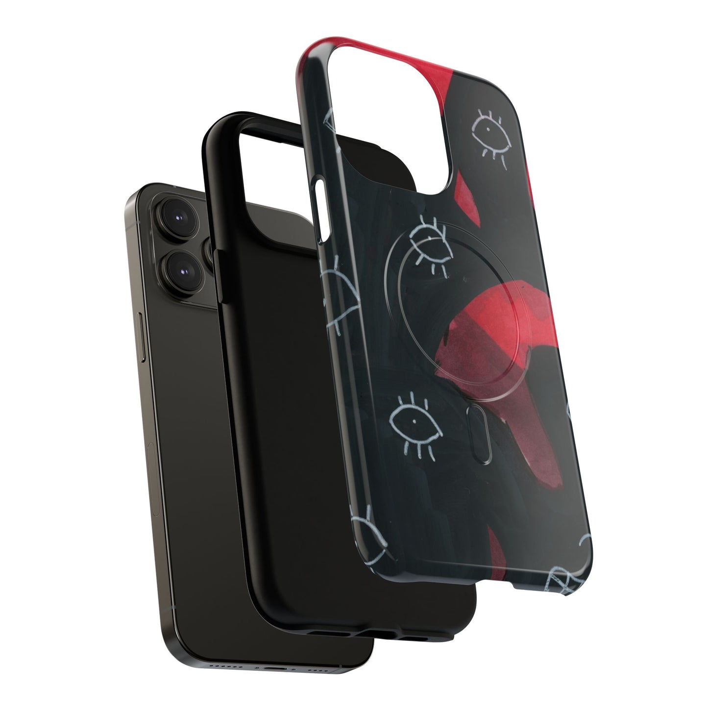Eyeball Rage Tough Magnetic Cases