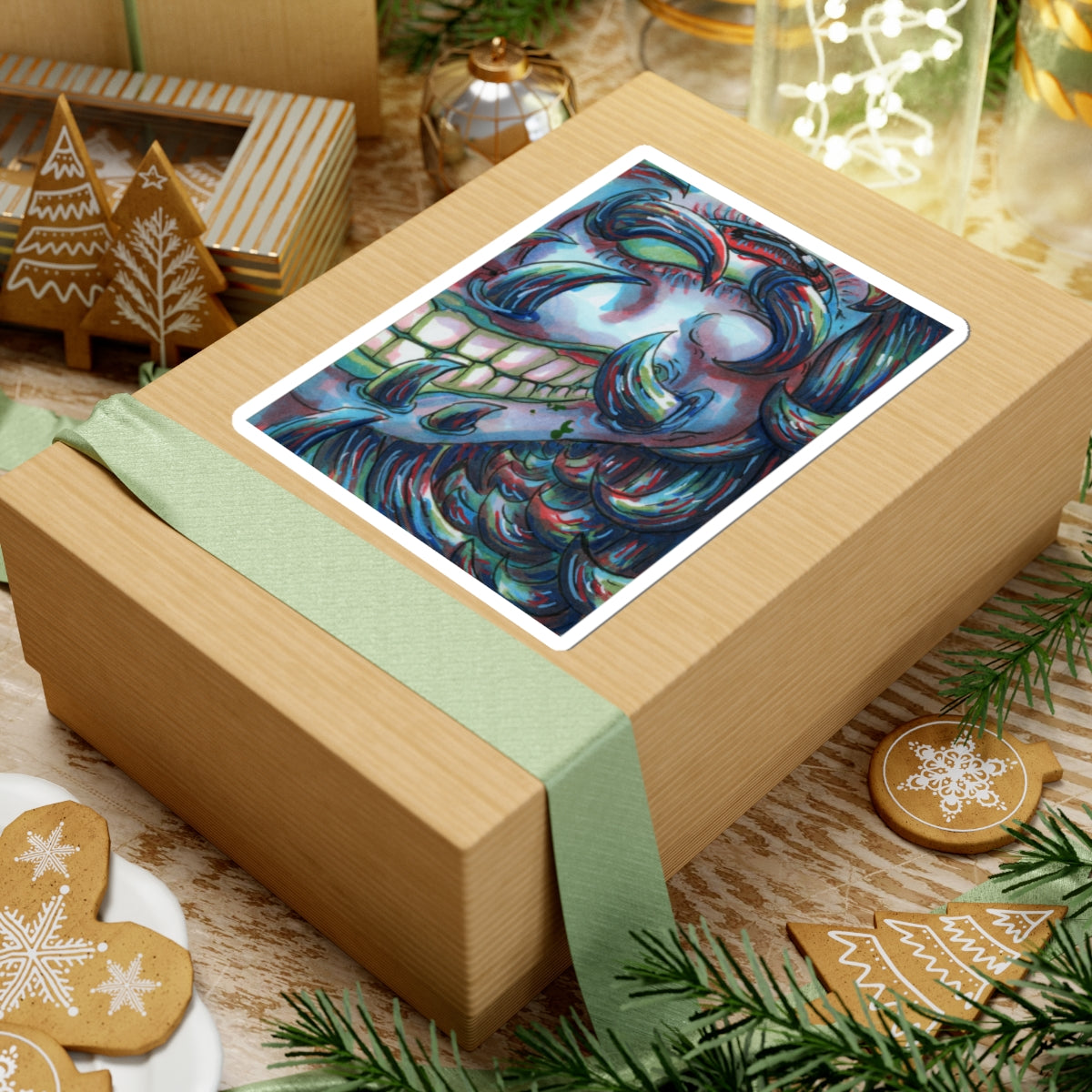 "Hairy Situation" sticker