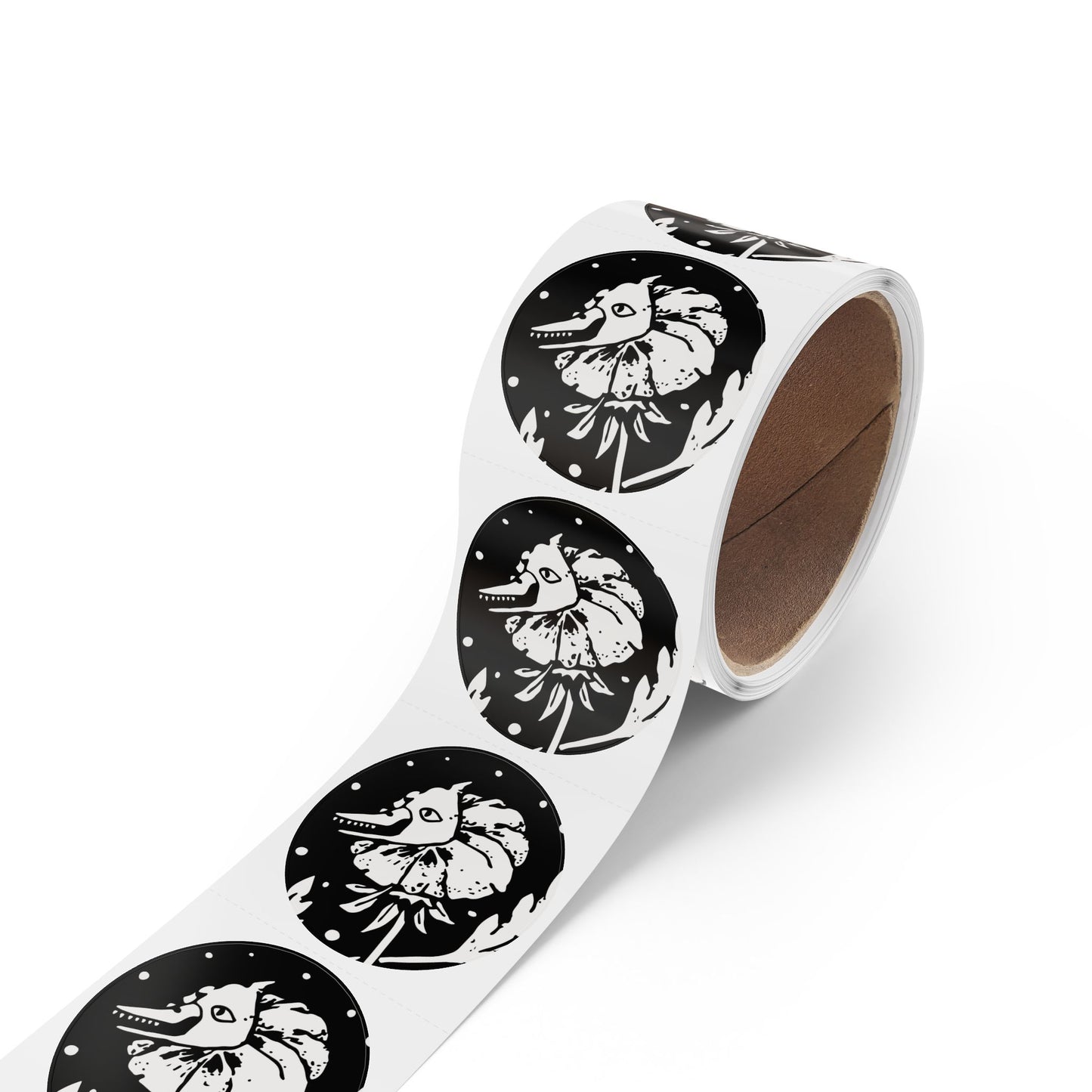 Round Sticker Rolls - Flower Cannibal
