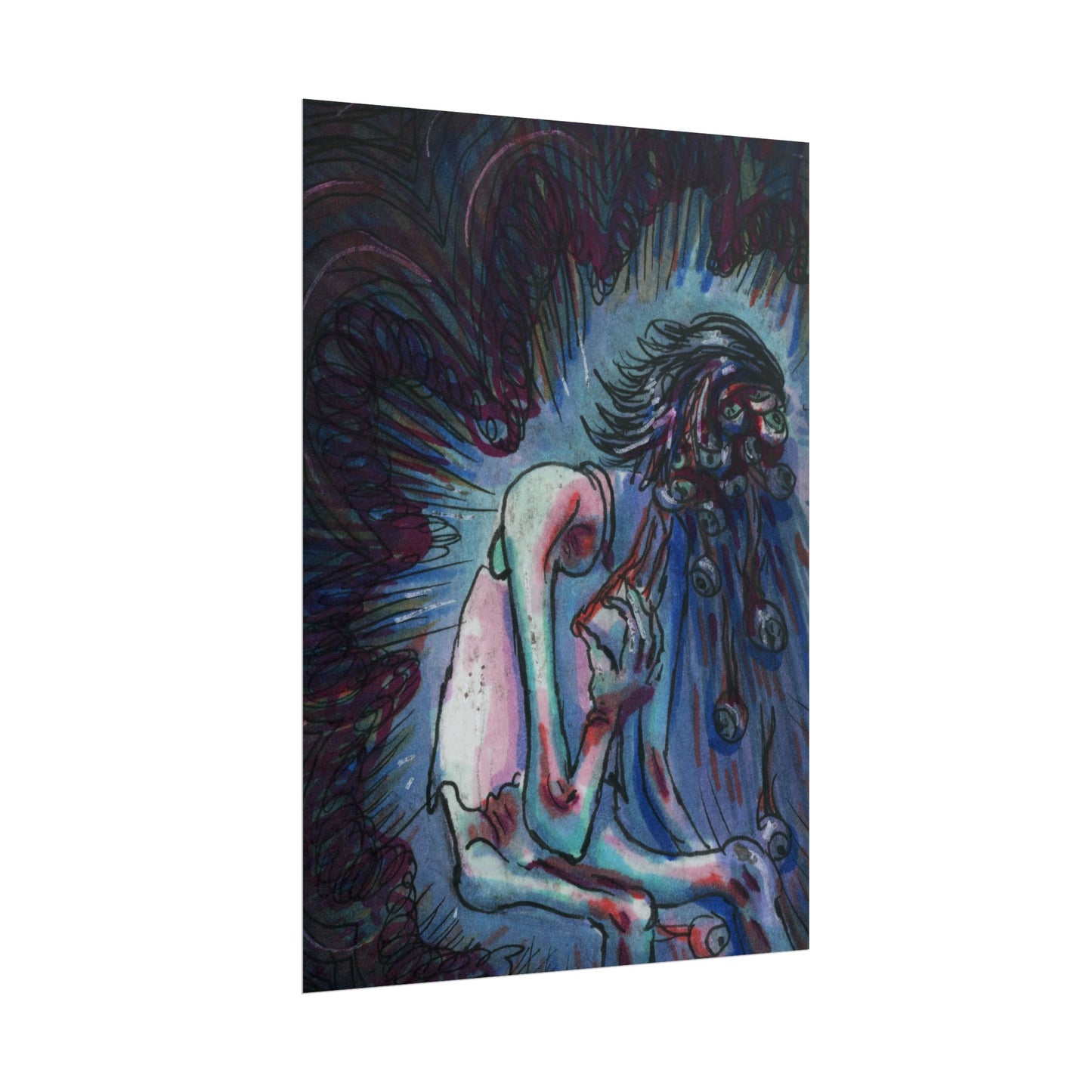 "Eyeball Vomit" poster