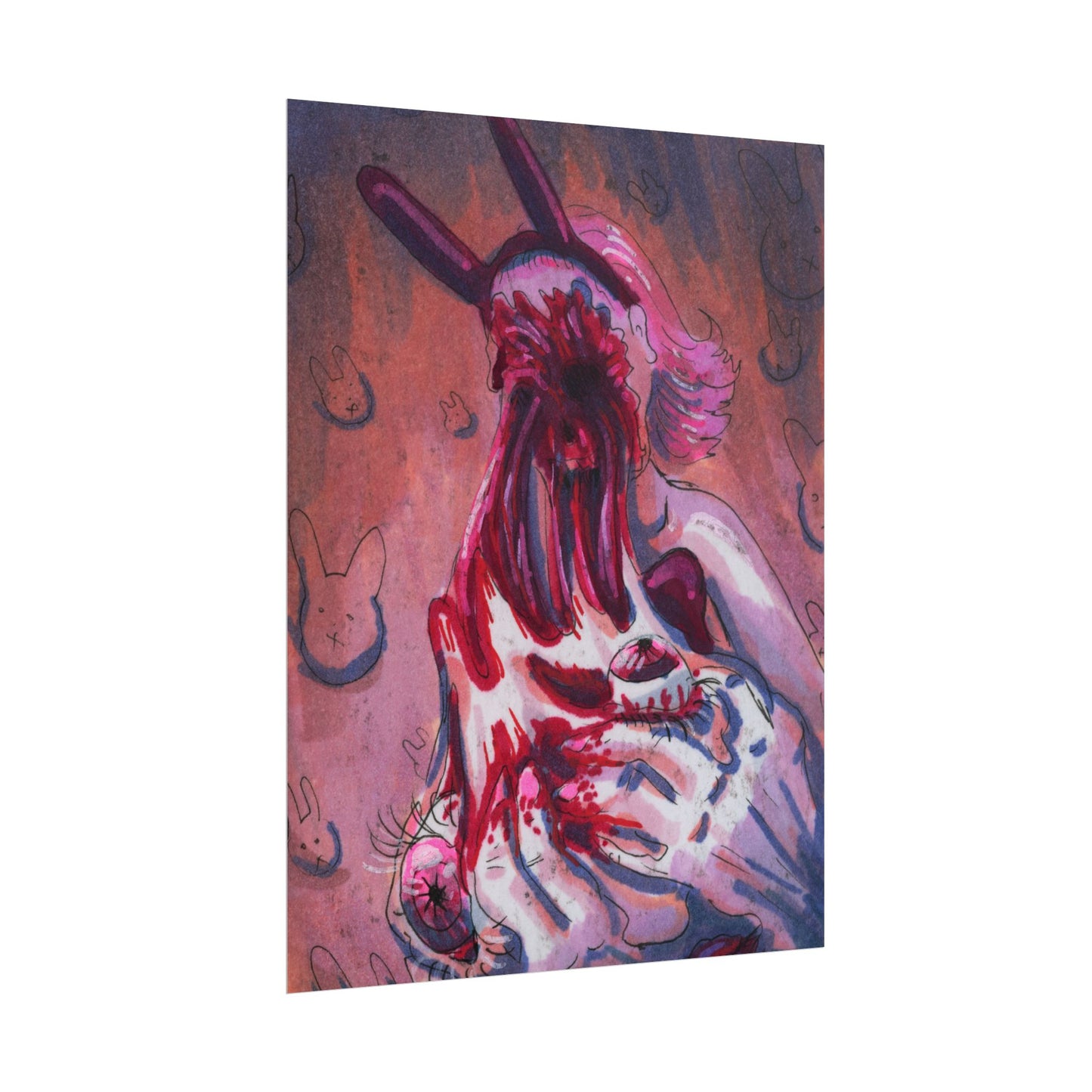 "Face Ripped Off" poster