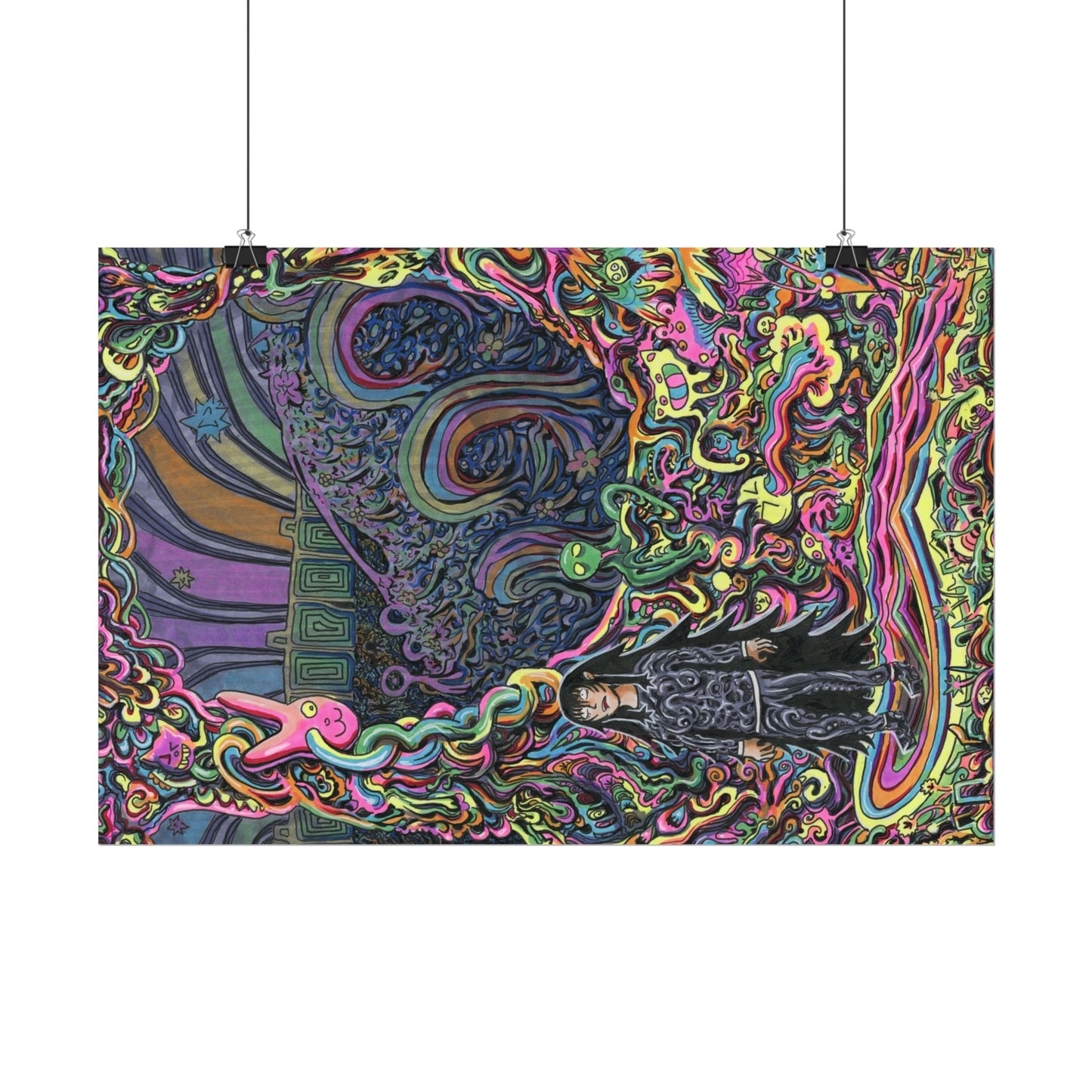 "Welcome to Floofle World" Print