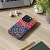 Colorful Squiggly Lines Tough Phone Cases